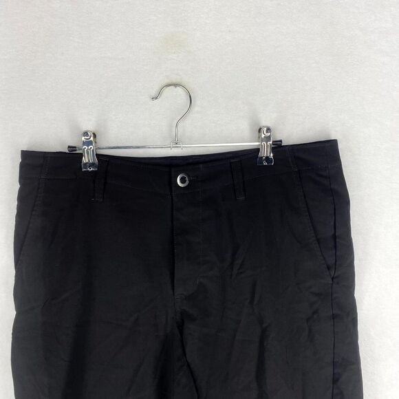 Volcom Surf & Turf 4 Way Stretch Athletic Shorts Black Color Mens Size 32 - Picture 5 of 10